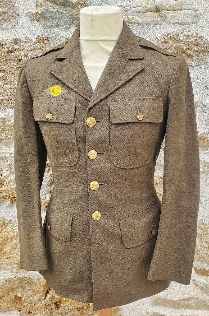 militaria : Veste de sortie class A US WW2