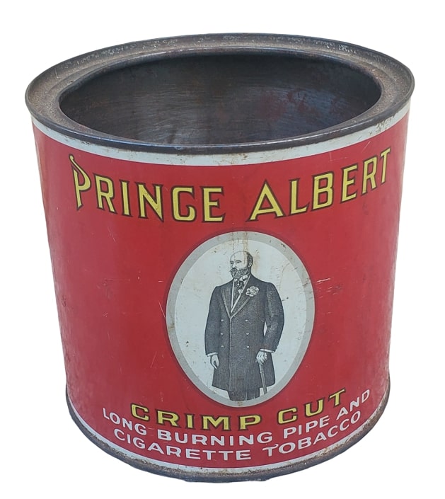 militaria : Boite tabac ronde prince albert US WW2