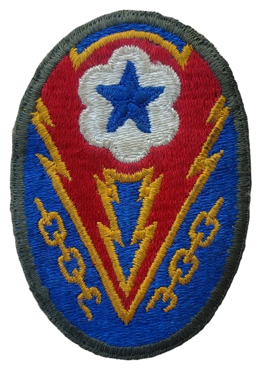 militaria : Patch ETO Advance Base US WW2