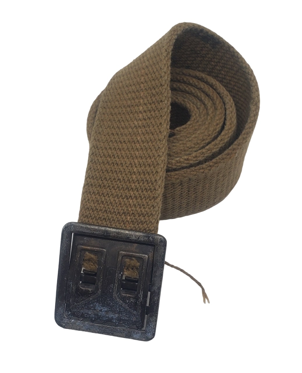 militaria : Ceinture de pantalon troupe US WW2 British Made