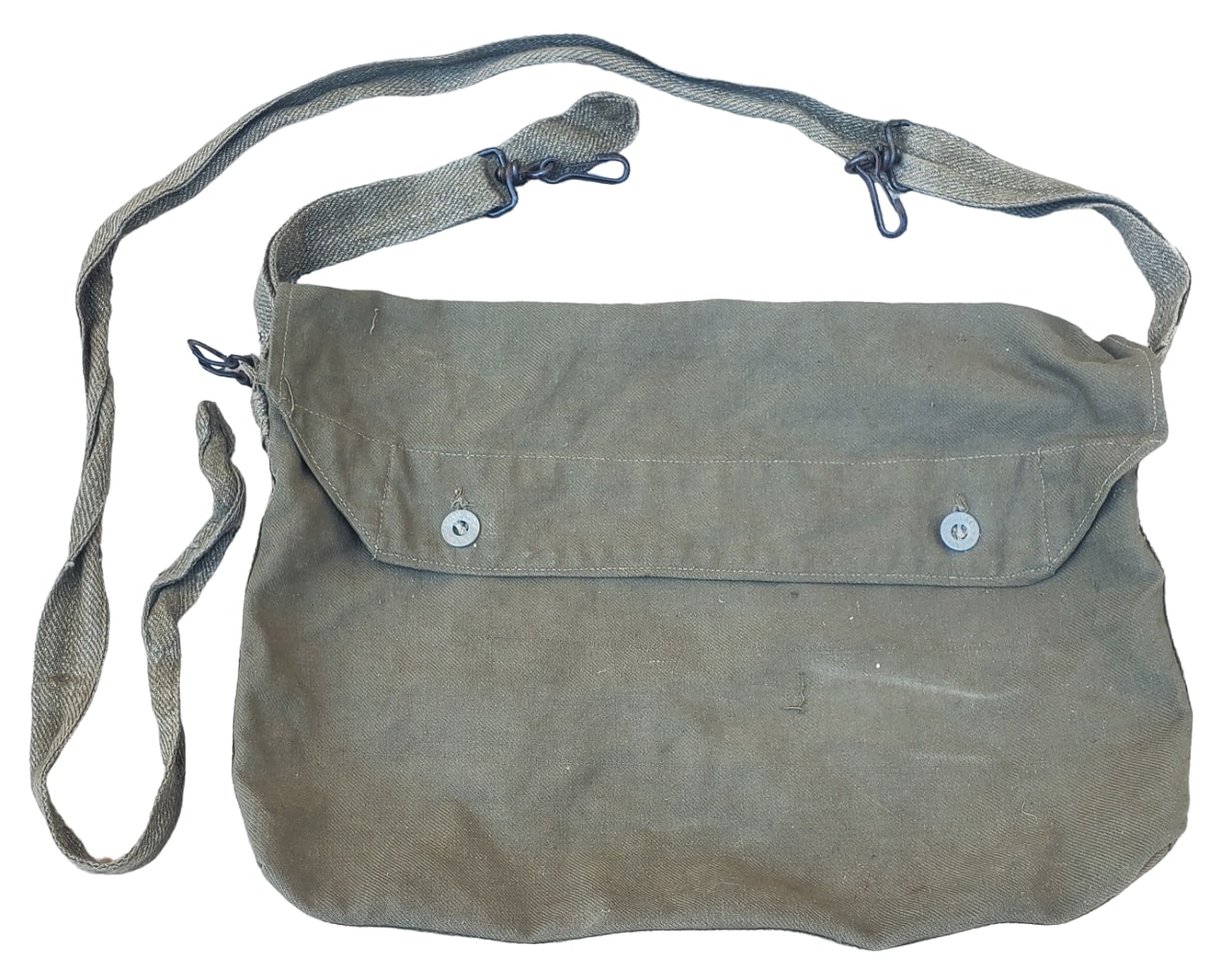 militaria : Musette modèle 1892/35 kaki FR WW2