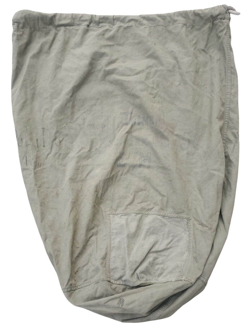 militaria : Sac barrack bag nominatif  FR/US WW2