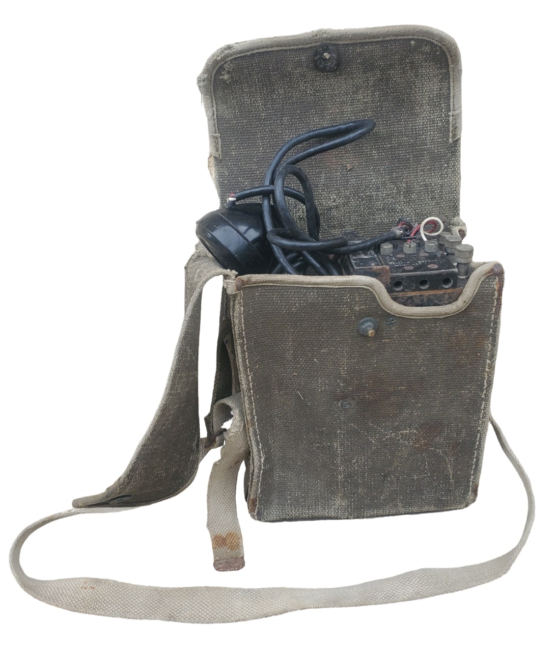 militaria : Téléphone de campagne EE-8 US WW2