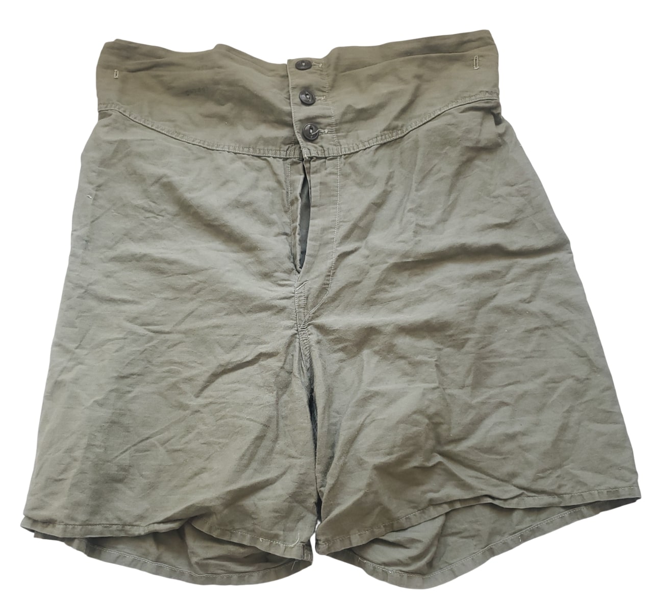 militaria : Caleçon court kaki US WW2