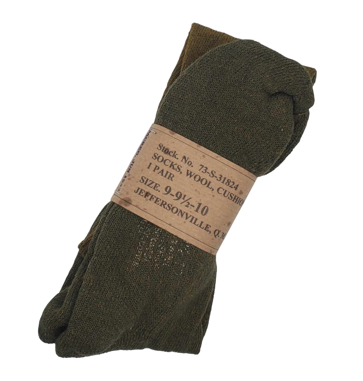 militaria : Paire chaussettes US WW2