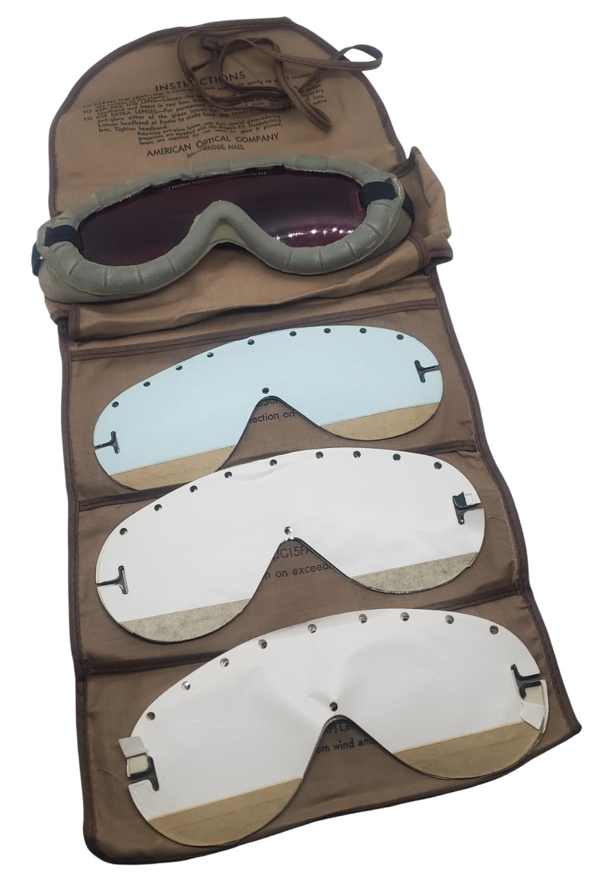 militaria : Paire lunettes polaroids M1021 US WW2