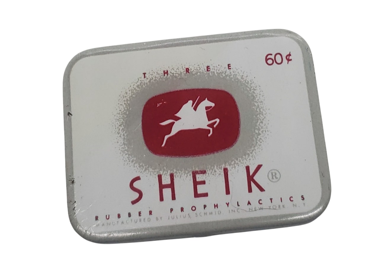 militaria : Boite 3 préservatifs SHEIK US WW2