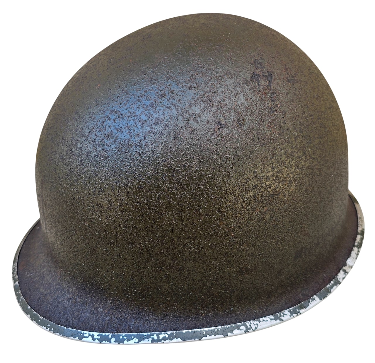 militaria : coque casque USM1 pattes fixes US WW2