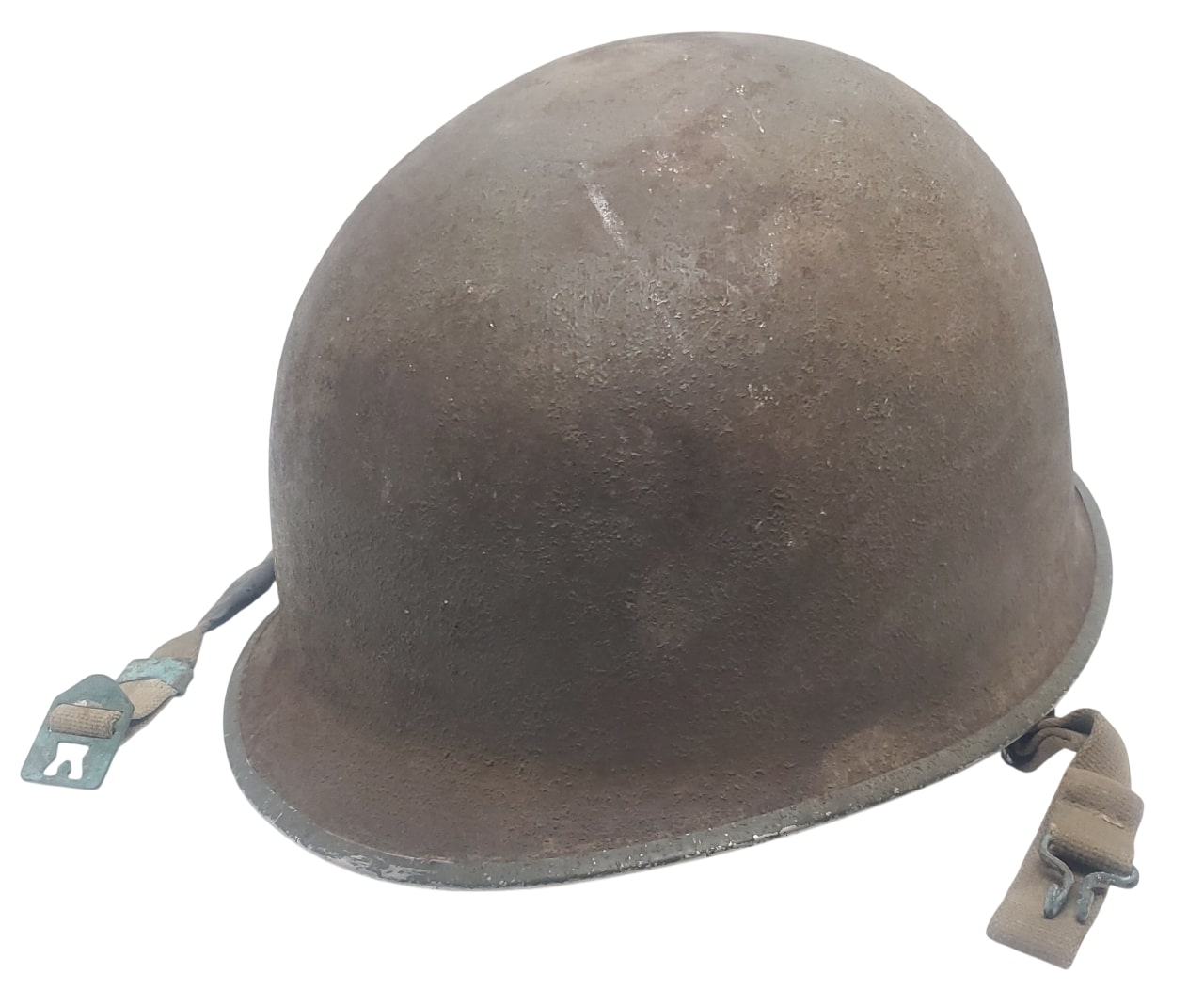 militaria : coque casque USM1 pattes mobiles US WW2