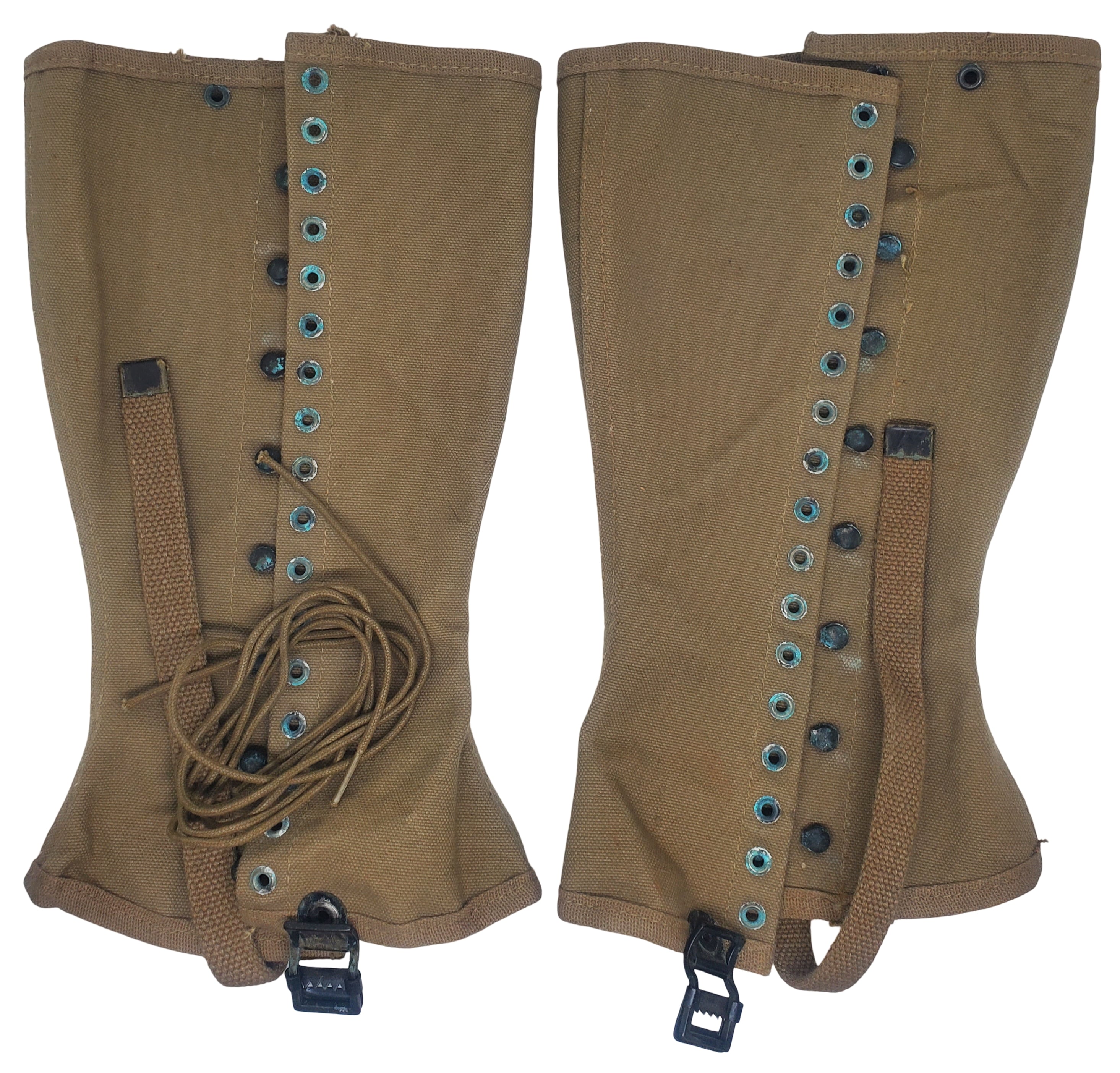 militaria : Paire de guêtres modèle 1938 3R US WW2