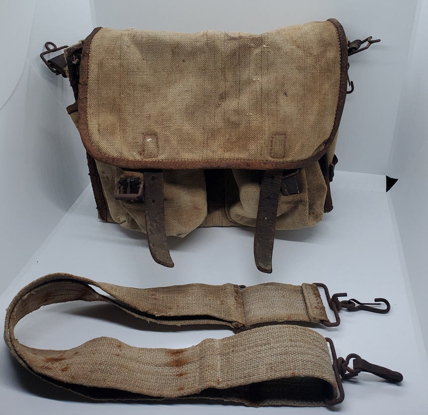 JG Militaria&nbsp;Musette de l'équipement modèle 1935/37 français 1940.