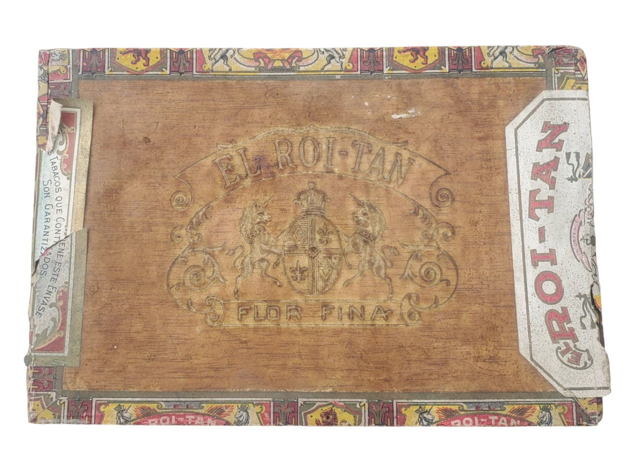 militaria : Boite cigares 