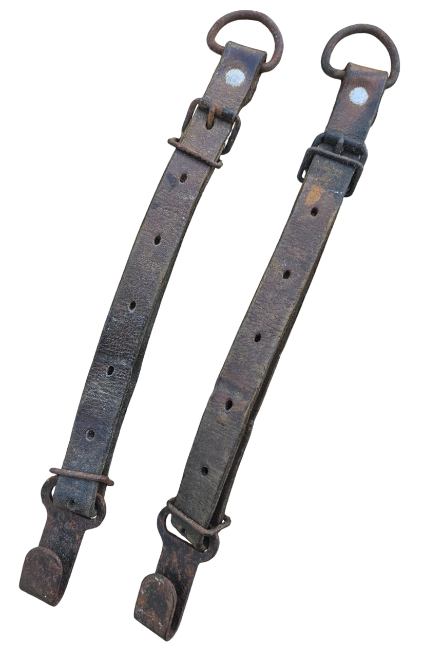 militaria : Paire sanglons sac montagne réglementaire FR40