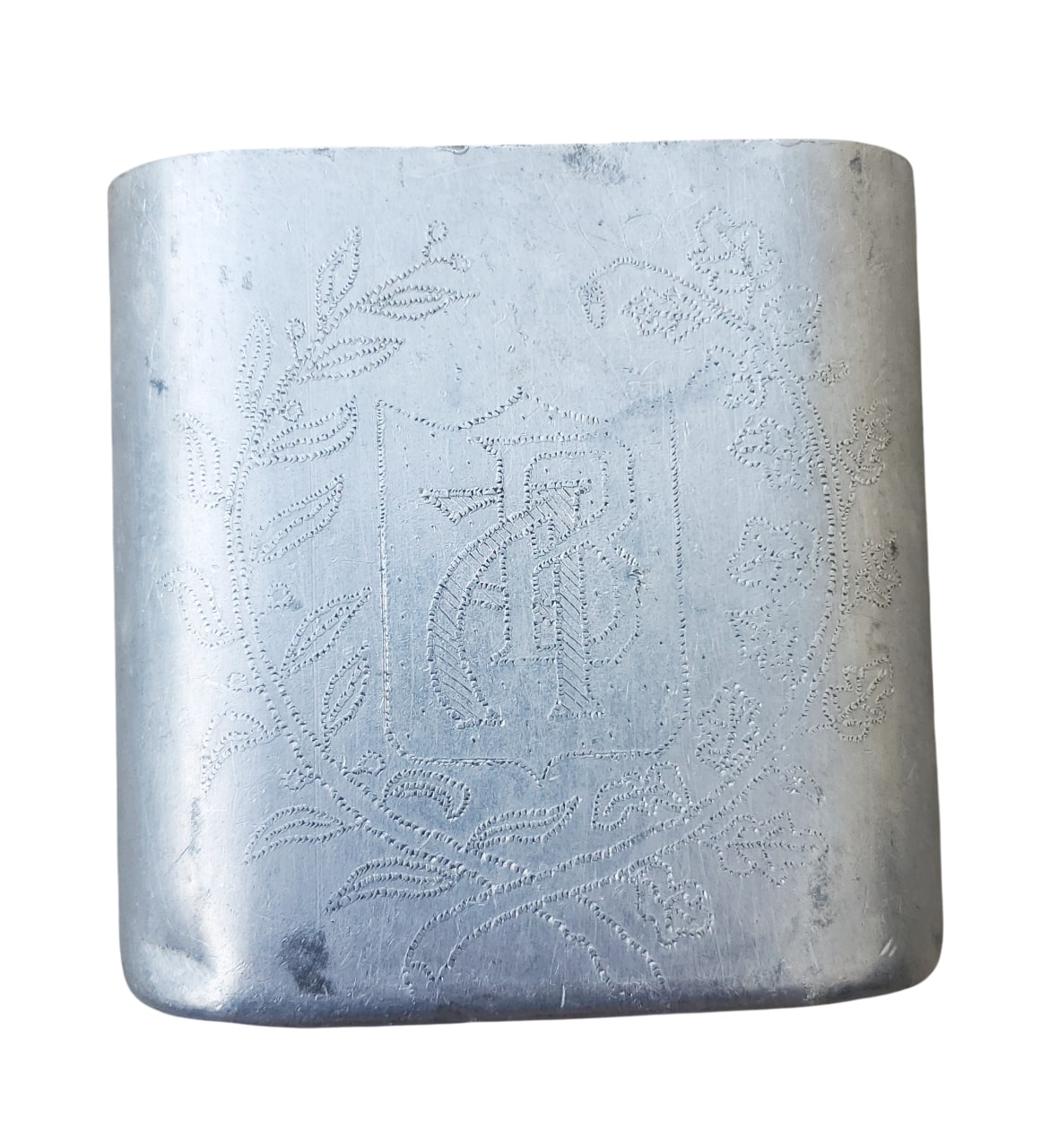 militaria : Quart modèle 1935 FR40  gravé