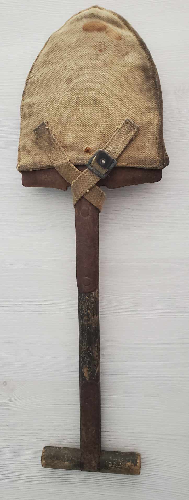 Ww2 Allemagne Pelle Droite Individuelle Militaire Règlementaire Avec