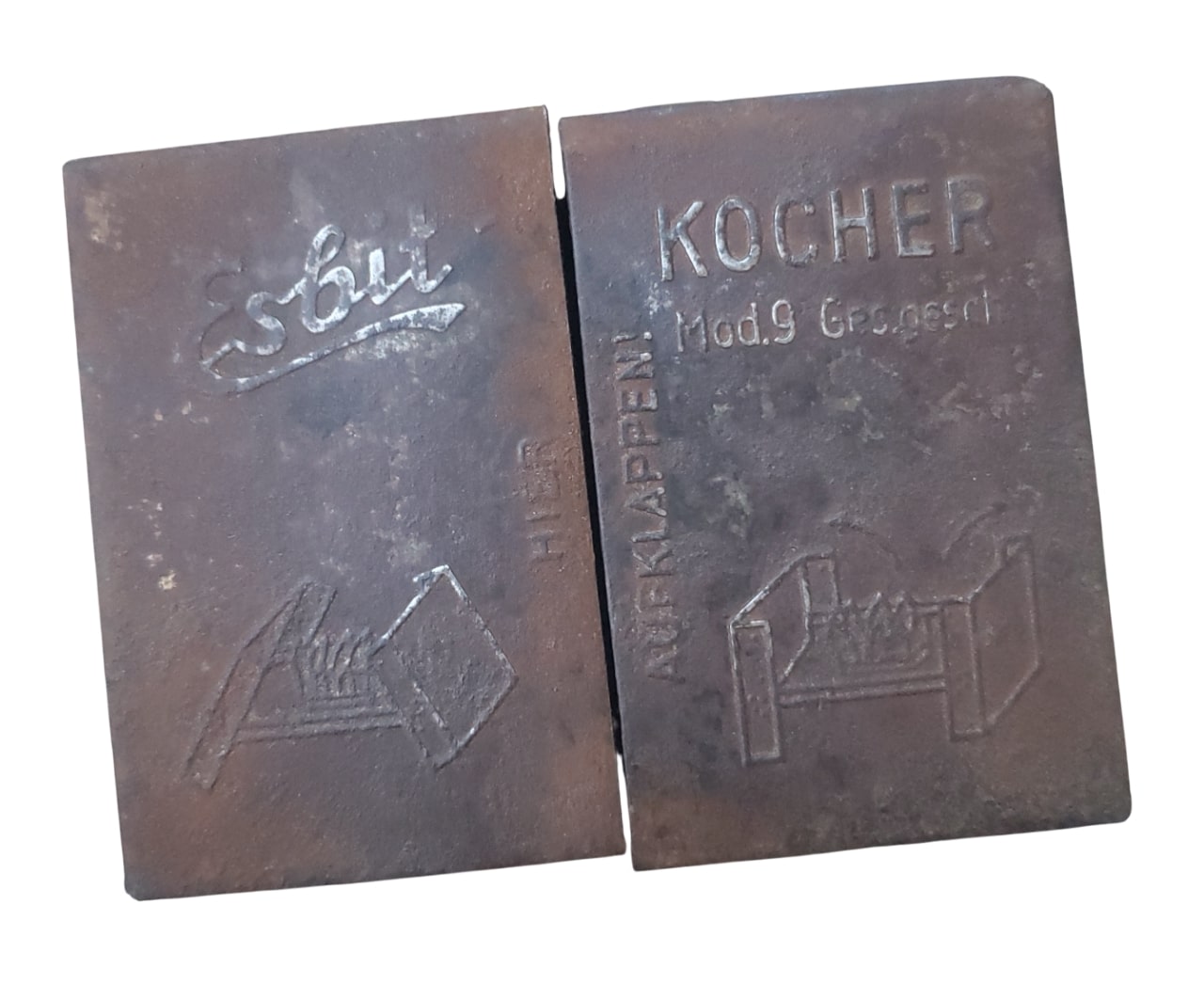 militaria : Réchaud Esbit n°9 allemand WW2