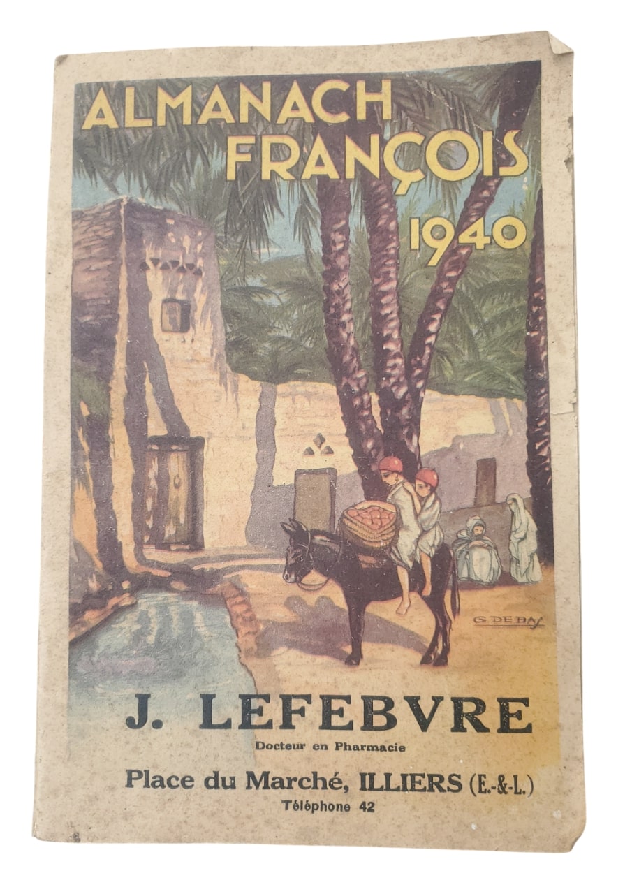 militaria : Almanach civil 1940 FR WW2