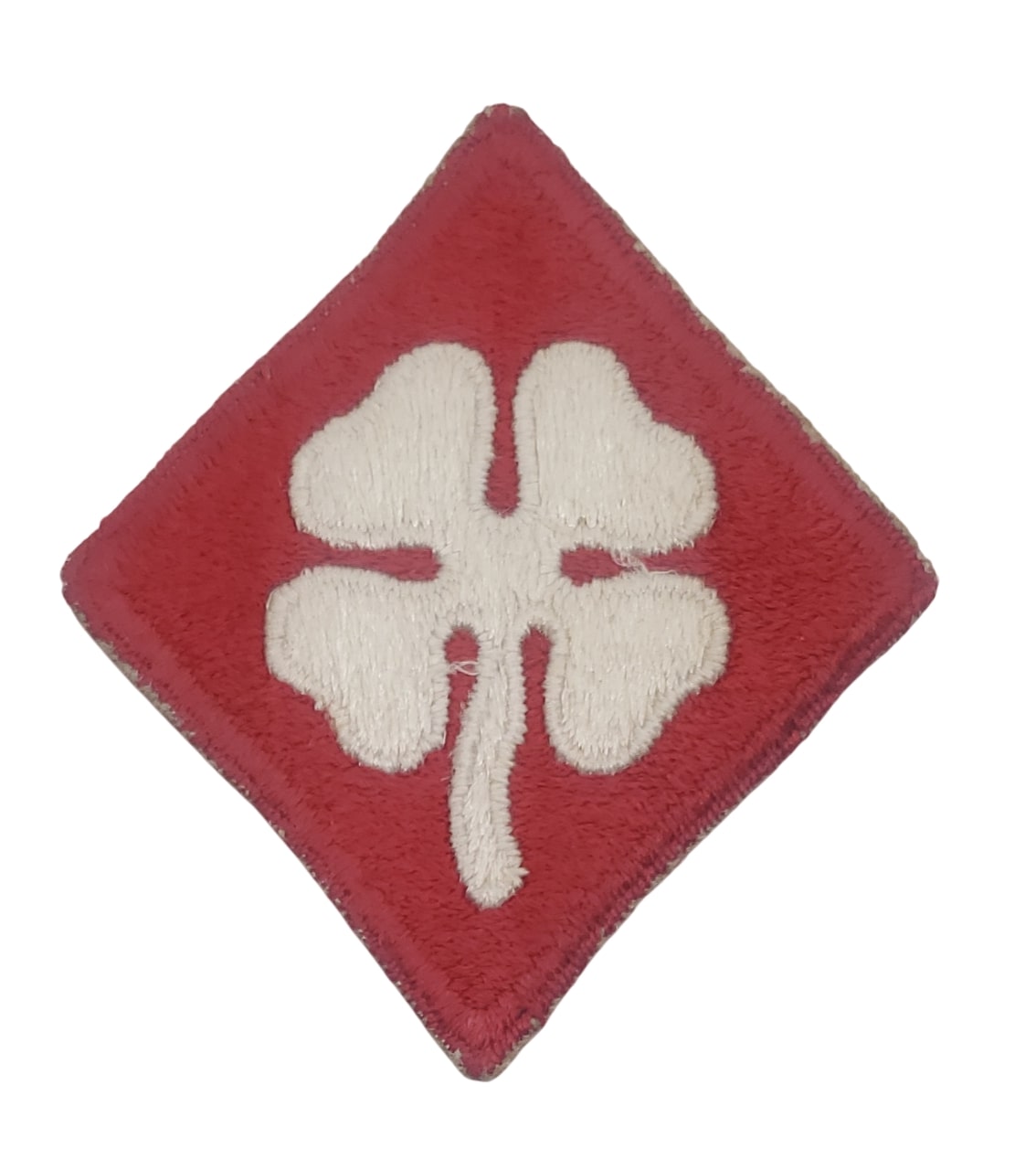 militaria : Patch 4ème armée US WW2