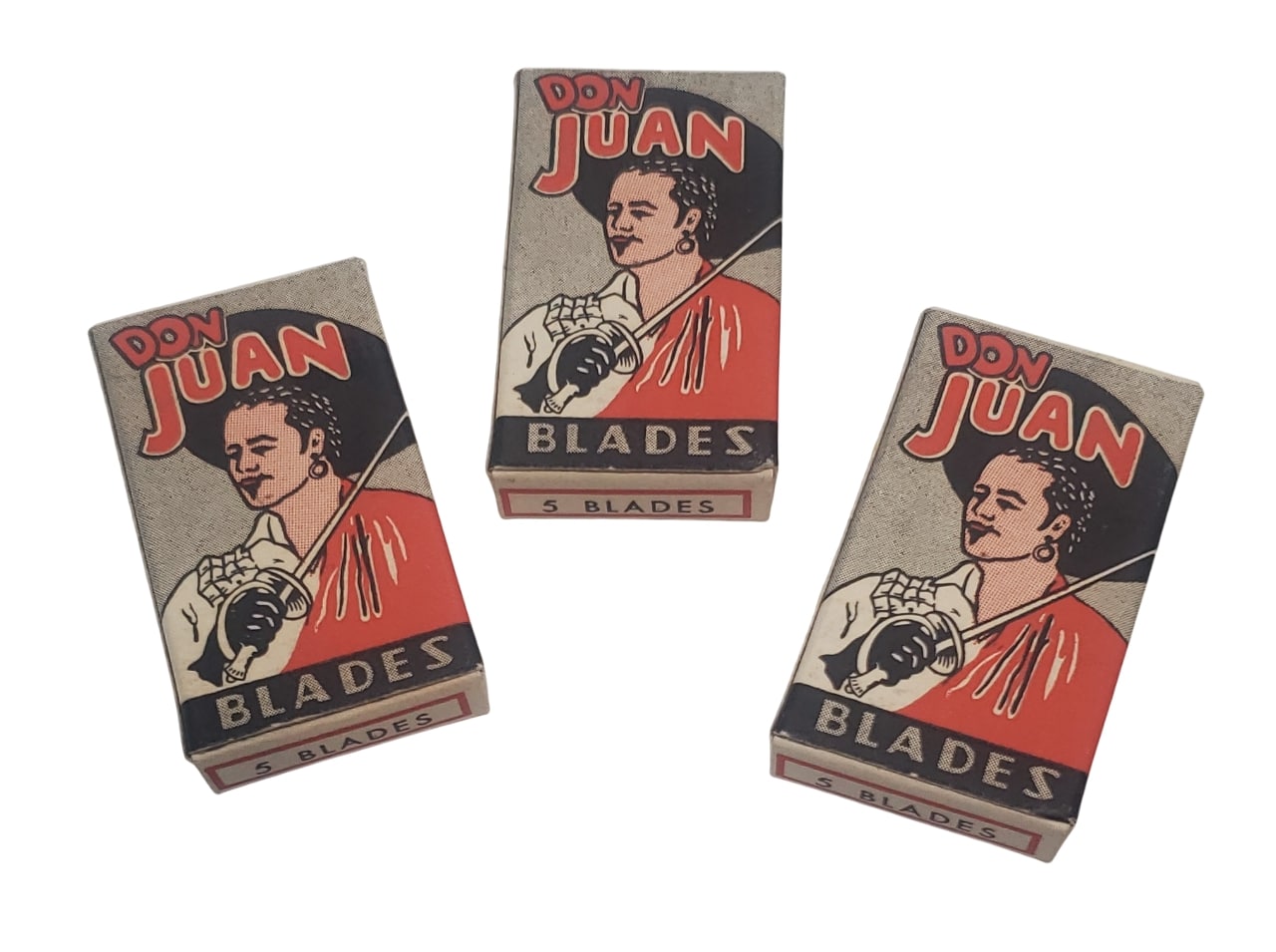 militaria : Paquets lames rasoir 