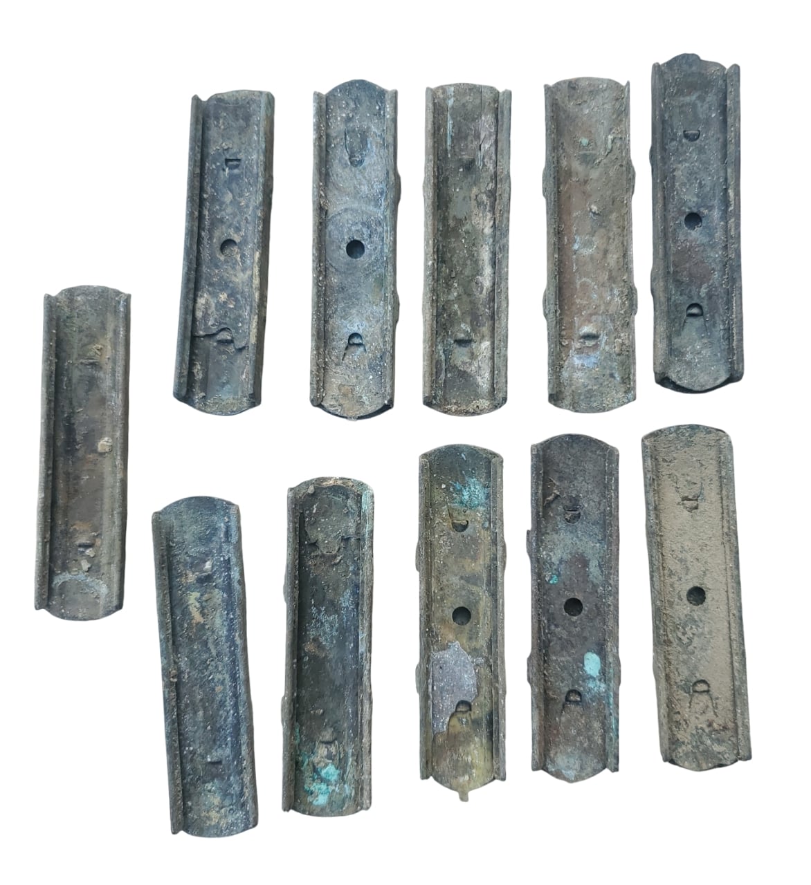 militaria : Lot 11 lames-cartouches jus springfield 1903- US17 WW1-WW2