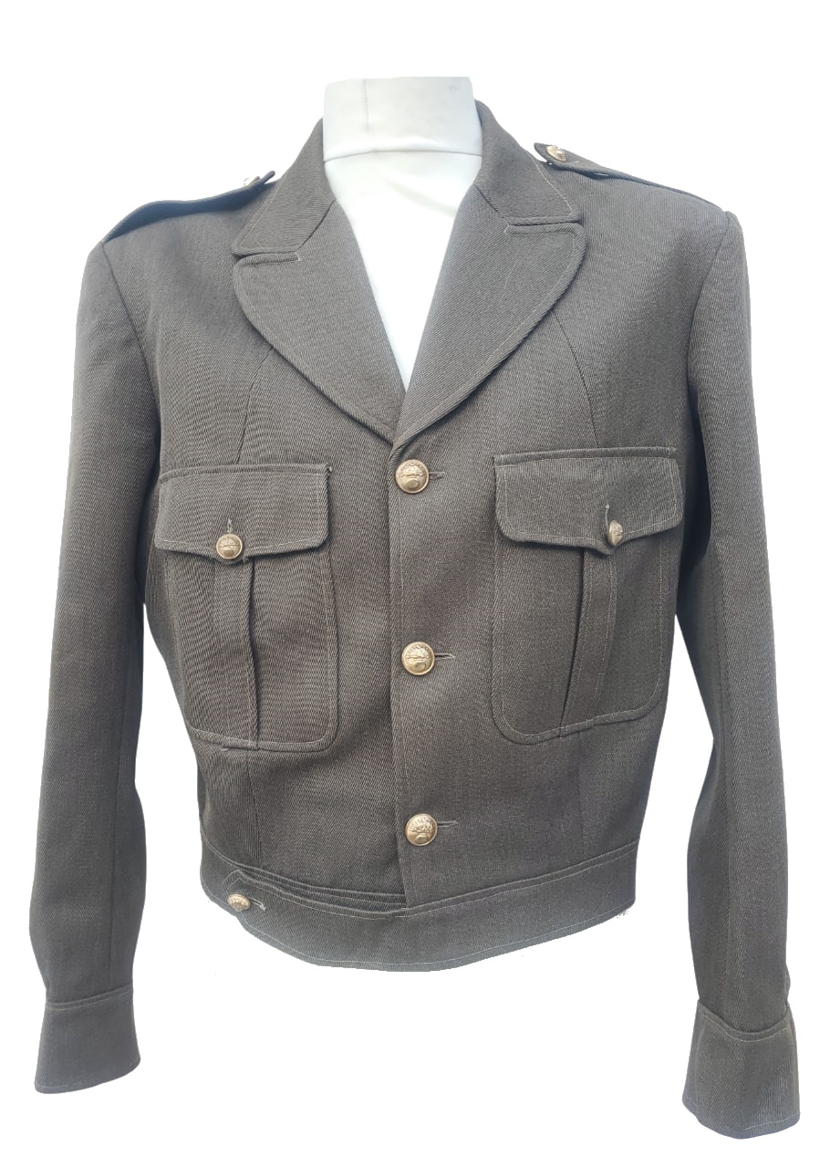 militaria : Blouson modèle 1946 FR POST WW2 Indo-Algérie gendarmerie