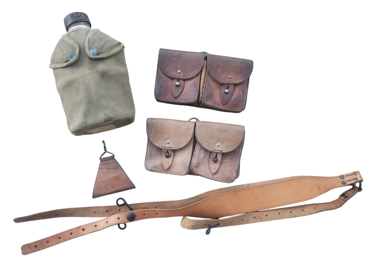 militaria : Ensemble modèle 1945 FR POST WW2 Indo-Algérie