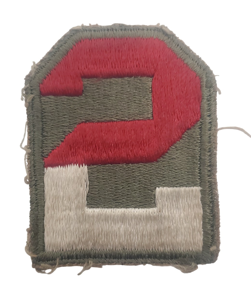 militaria : Patch 2ème armée  US WW2