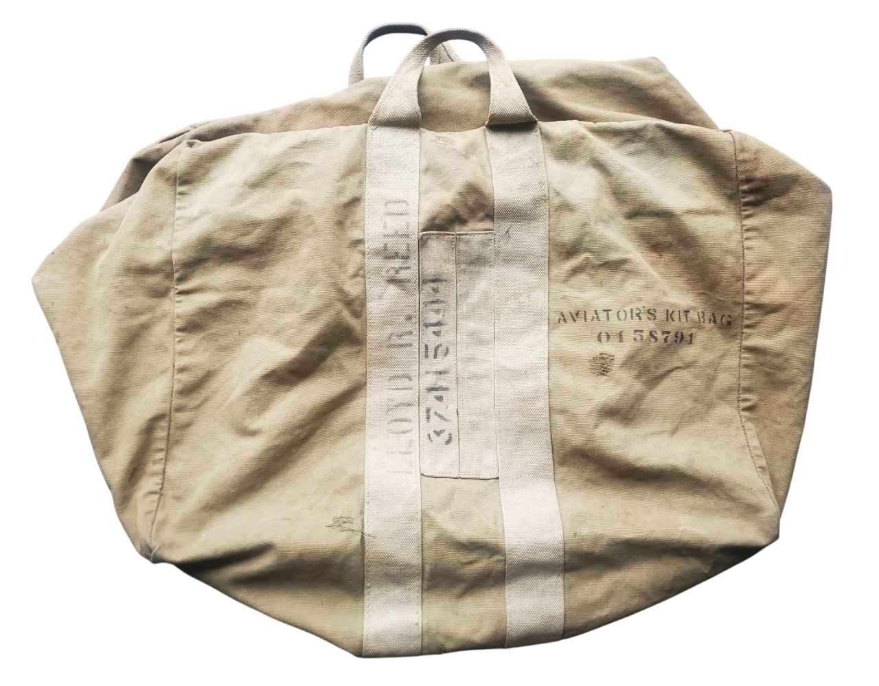 militaria : Sac aviator kit bag USAAF WW2