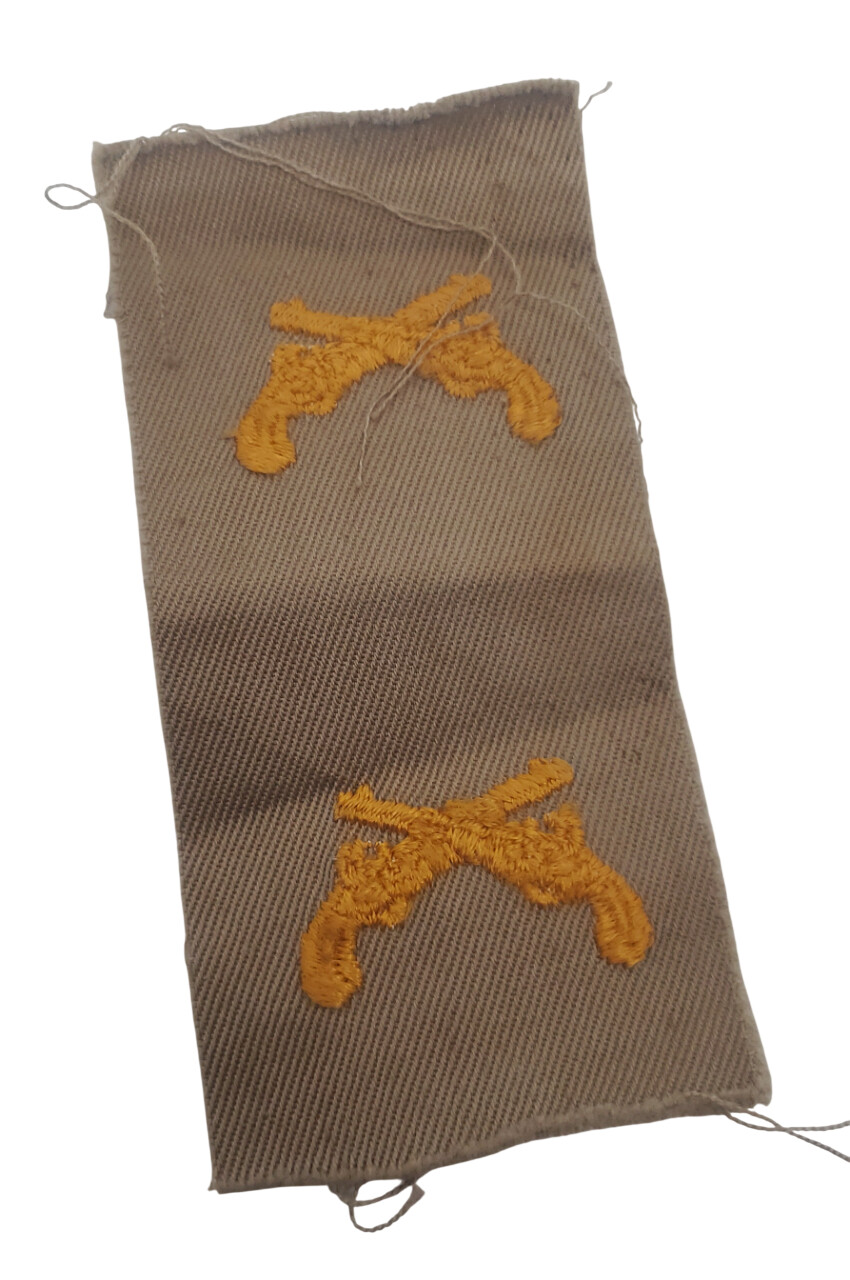 militaria : Paire insignes brodés Military Police été US WW2