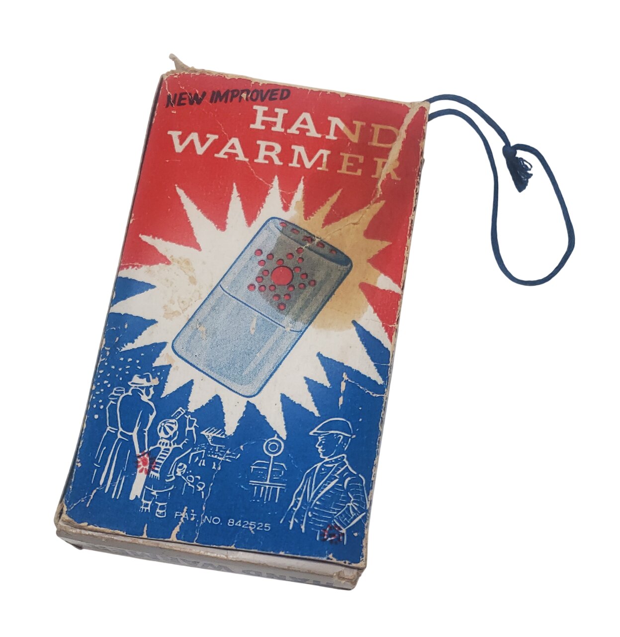 militaria : Chaufferette de poche civile/militaire US WW2