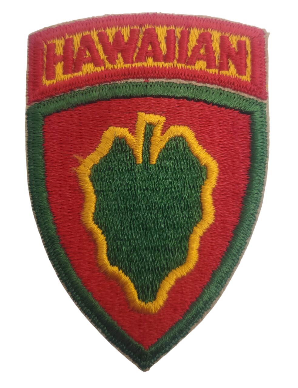 militaria : Patch 24ème division d'infanterie Hawaï US WW2