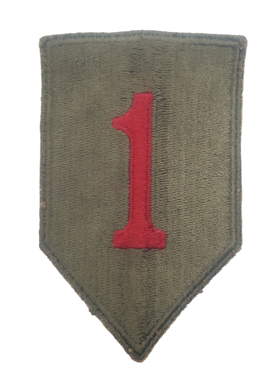 militaria : Patch 1ère division d'infanterie 