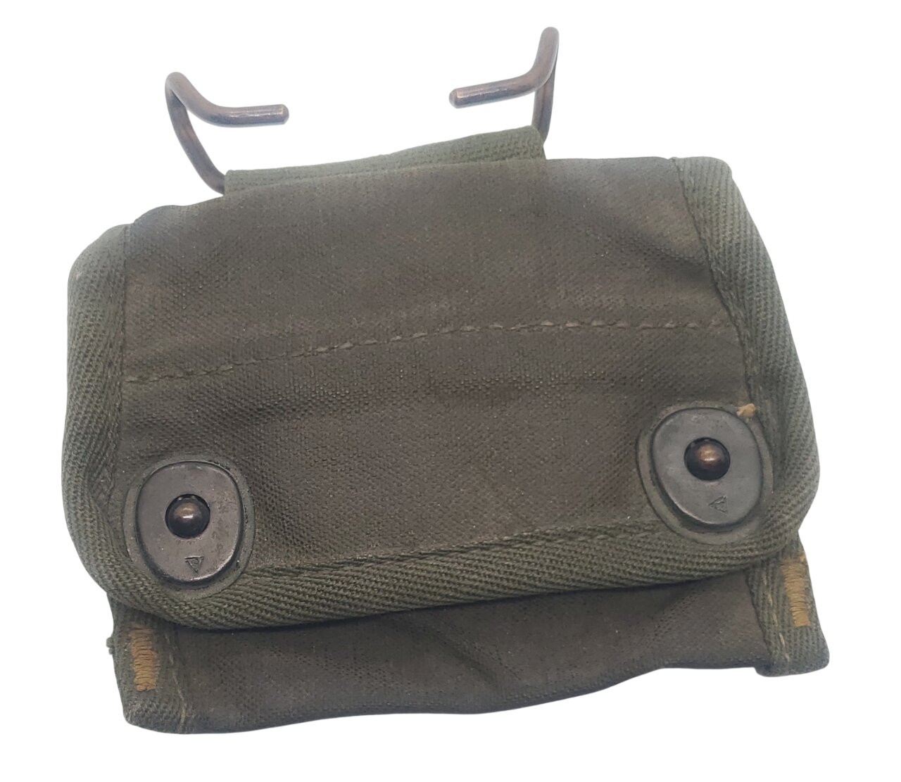 militaria : Etui toile boussole US WW2