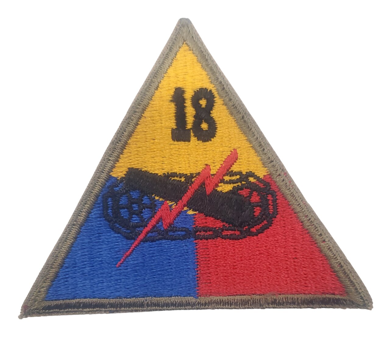 militaria : Patch 18ème Division Blindée US WW2