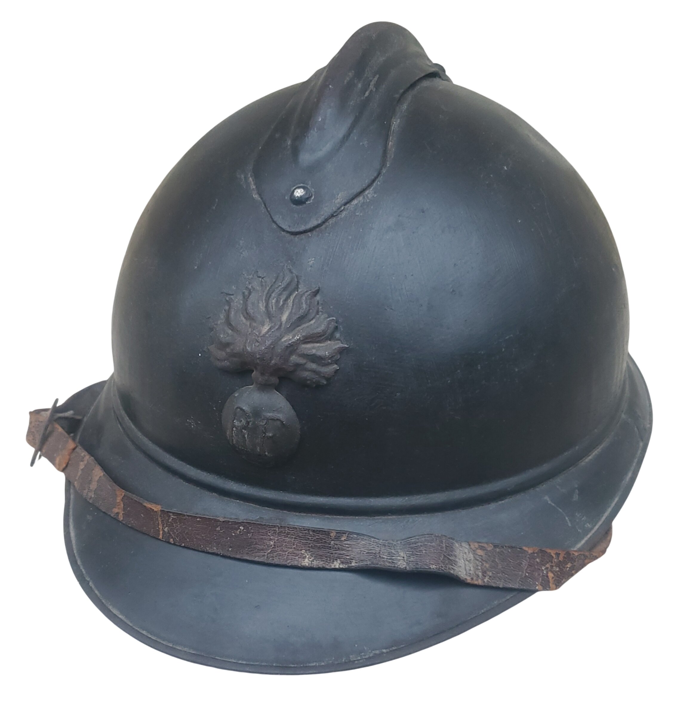 militaria : Casque adrian modèle 1915 FR WW1