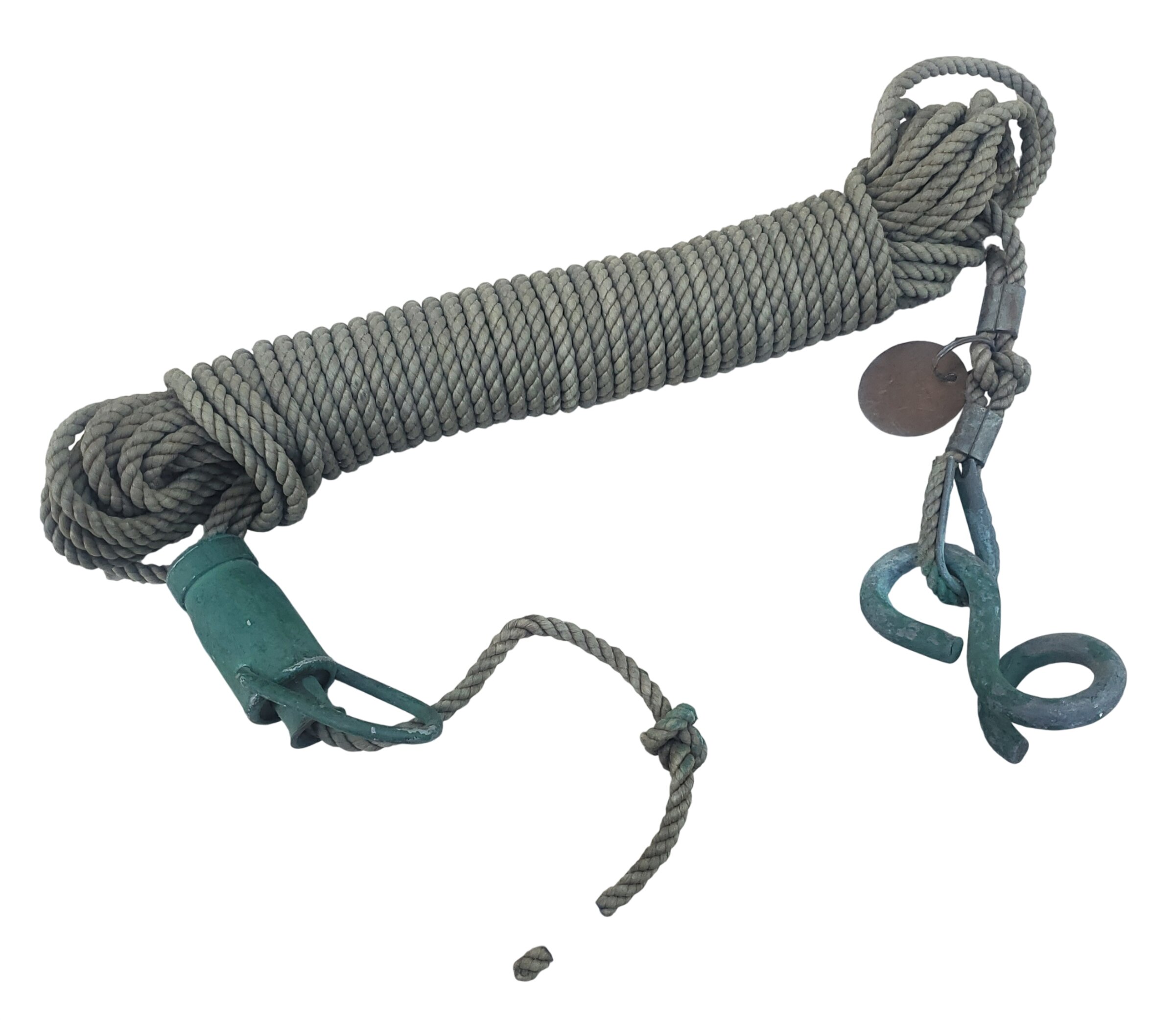 militaria : Hauban antenne radio ou autres 50 feets US WW2