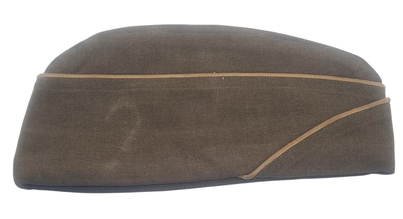 militaria : Bonnet de police Quartermaster Corps US WW2