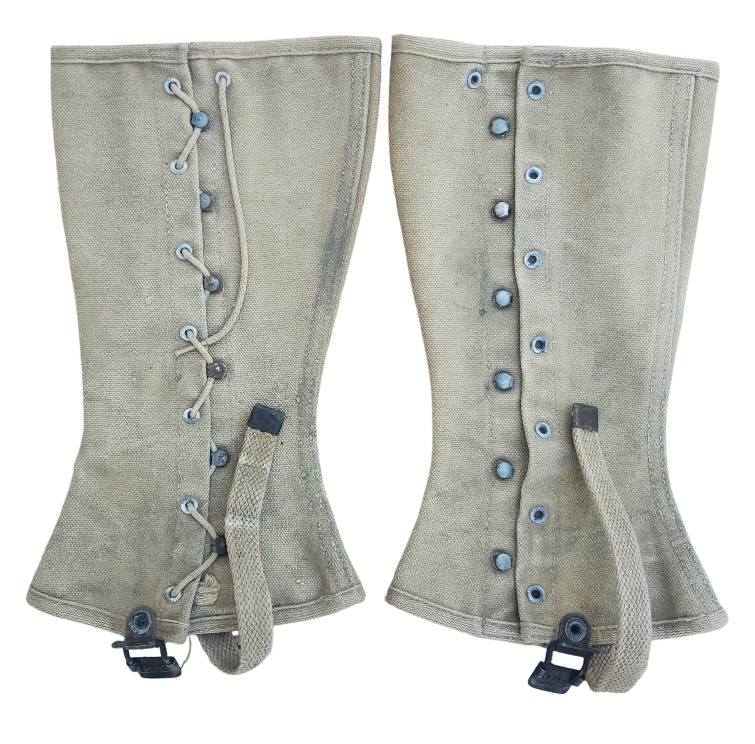 militaria : Paire de guêtres taille 3 US WW2