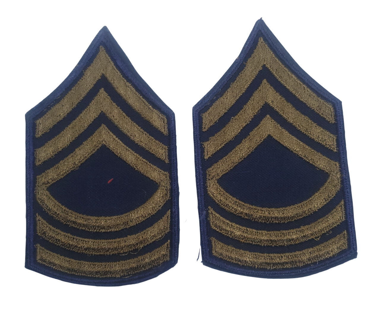 militaria : Paire grades master sergeant grade 1 US WW2