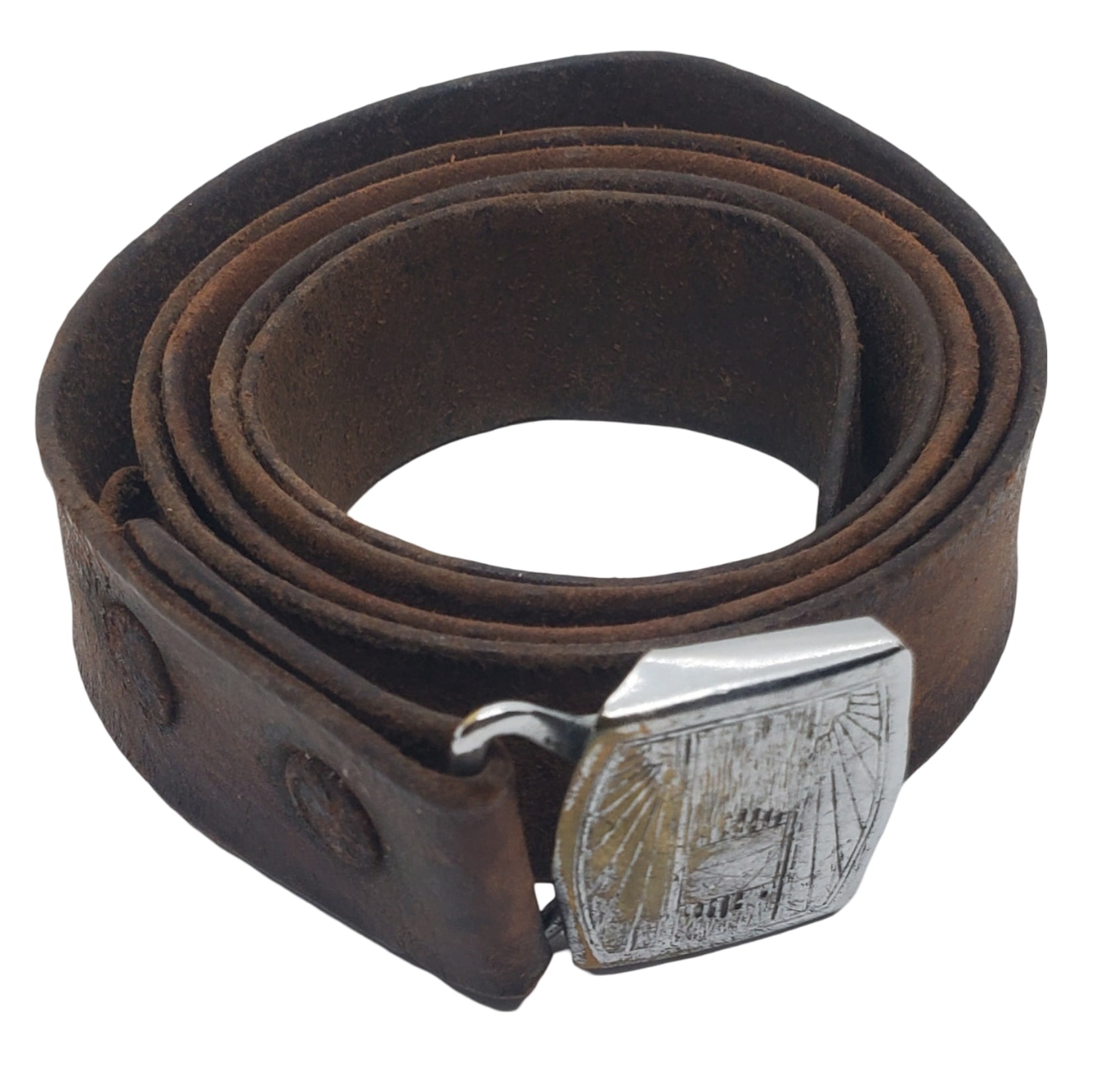 militaria : Ceinture pantalon civil homme années 40