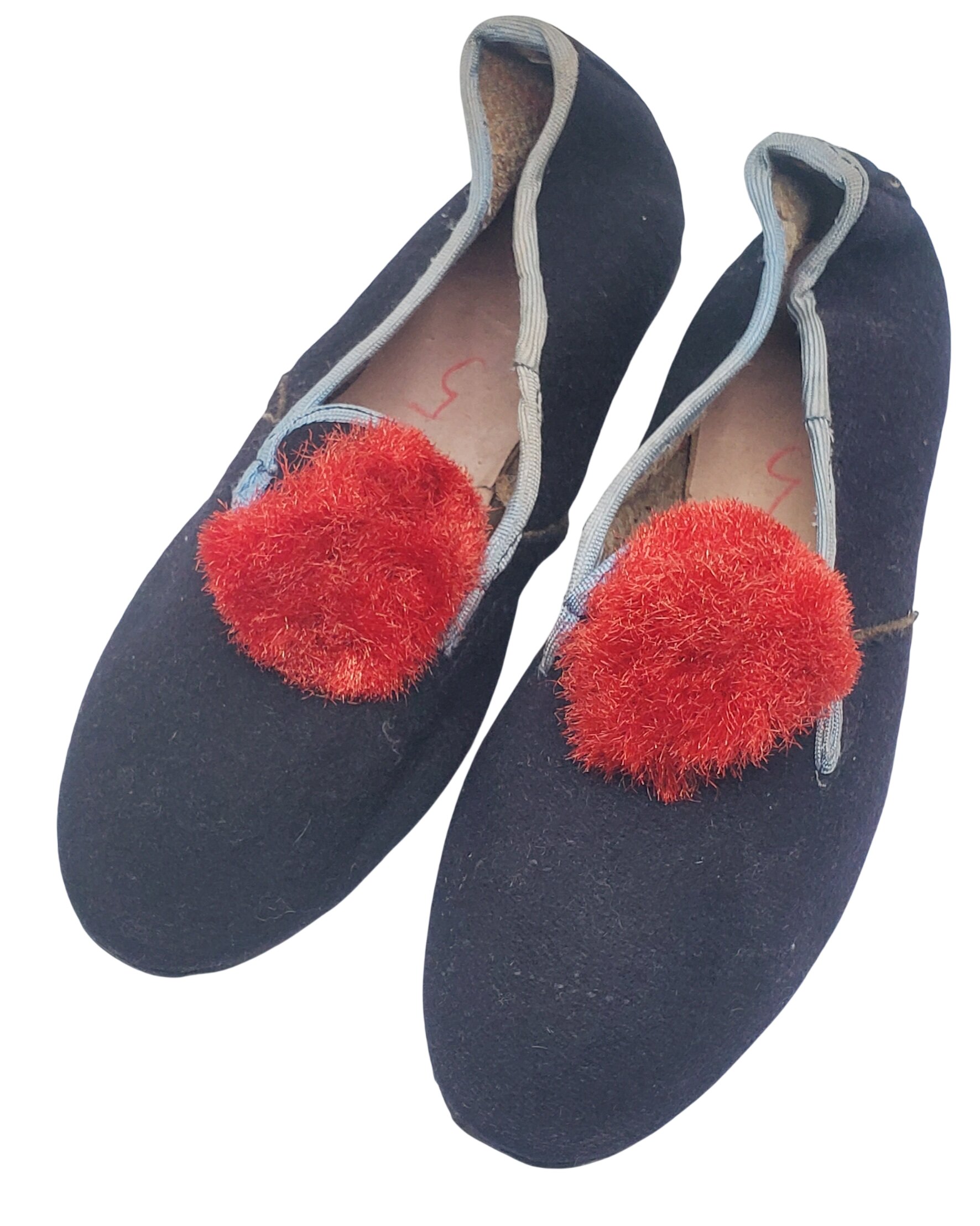 militaria : Paire chaussures femme civil années 40