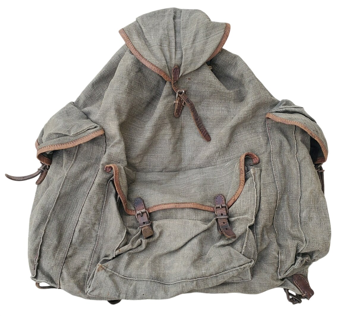 militaria : Sac à dos civil années 40