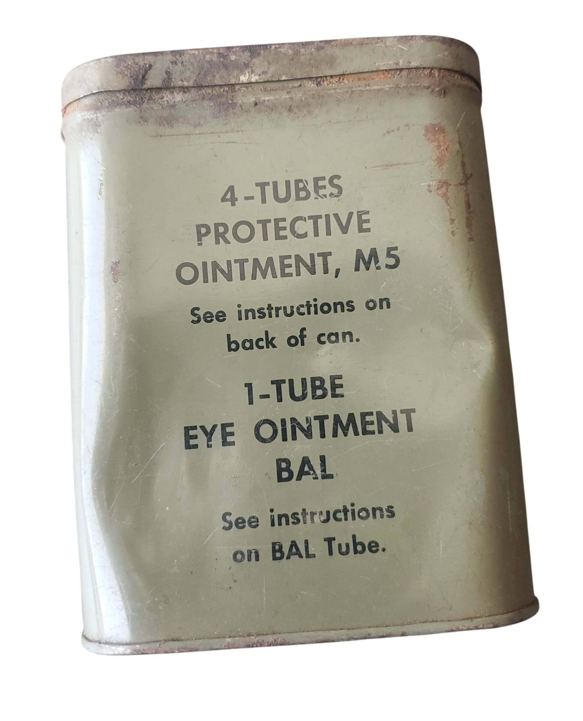 militaria : Kit protection Ointment M5 1er type US WW2