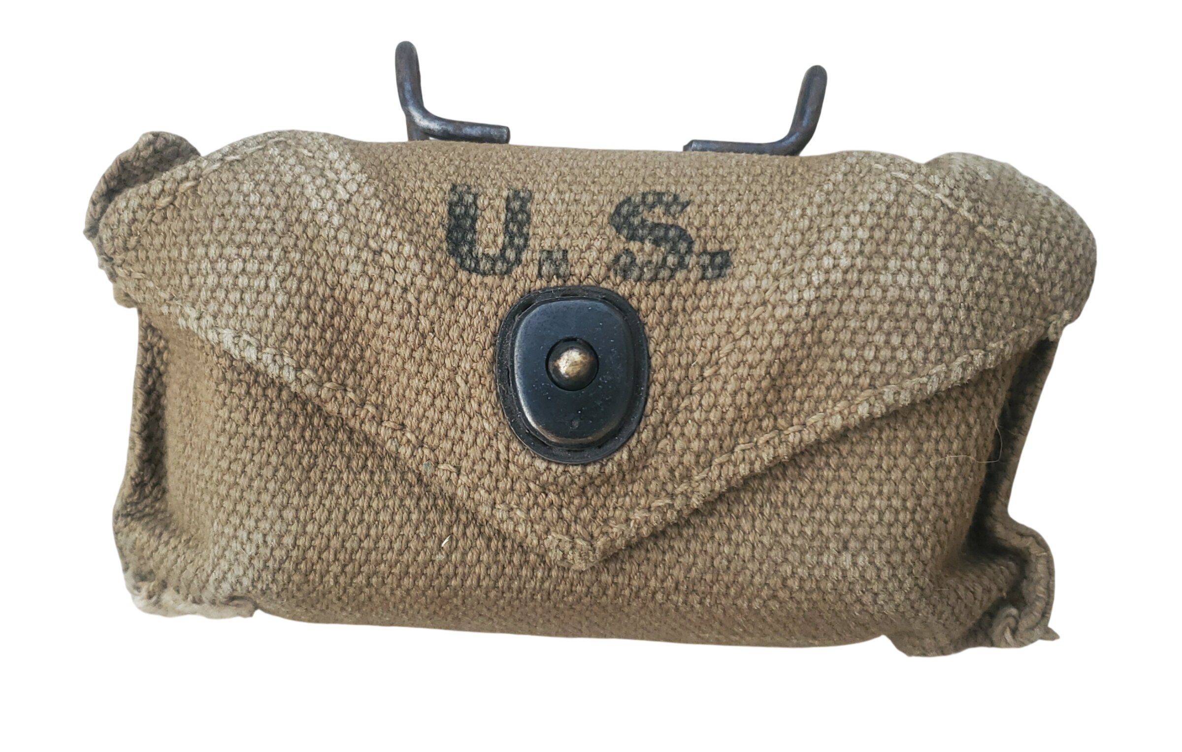 militaria : pochette à pansement modèle 1924 US WW2