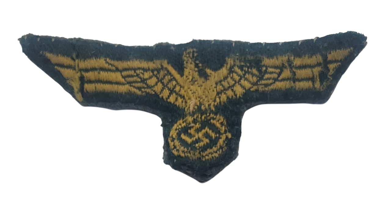 militaria : Aigle de calot artillerie cotière/kriesgmarine ALL WW2