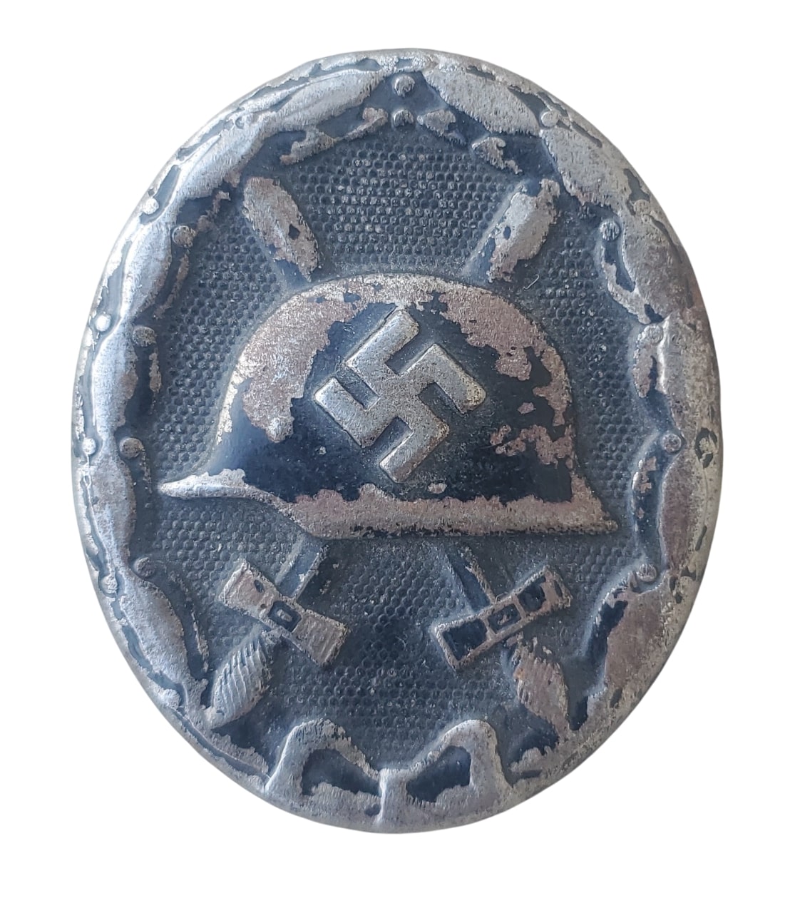 militaria : Insigne noir des blessés ALL WW2