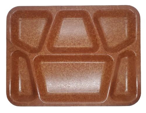 militaria : Plateau repas bakélite orange USMD WW2