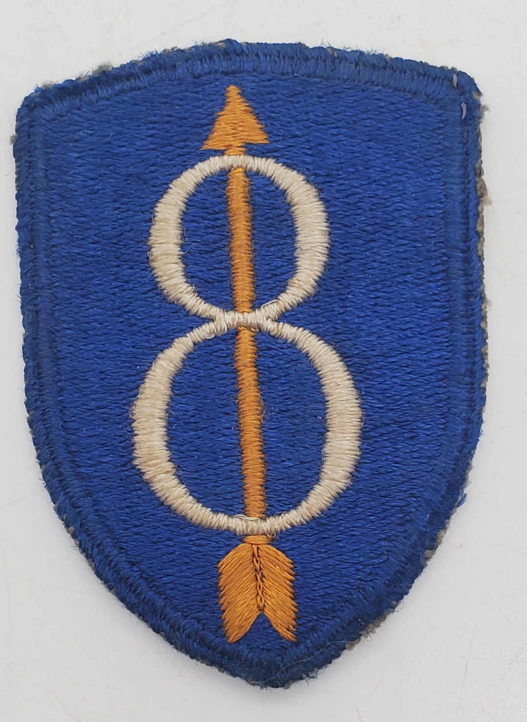 militaria : Patch 8ème division d'infanterie US WW2