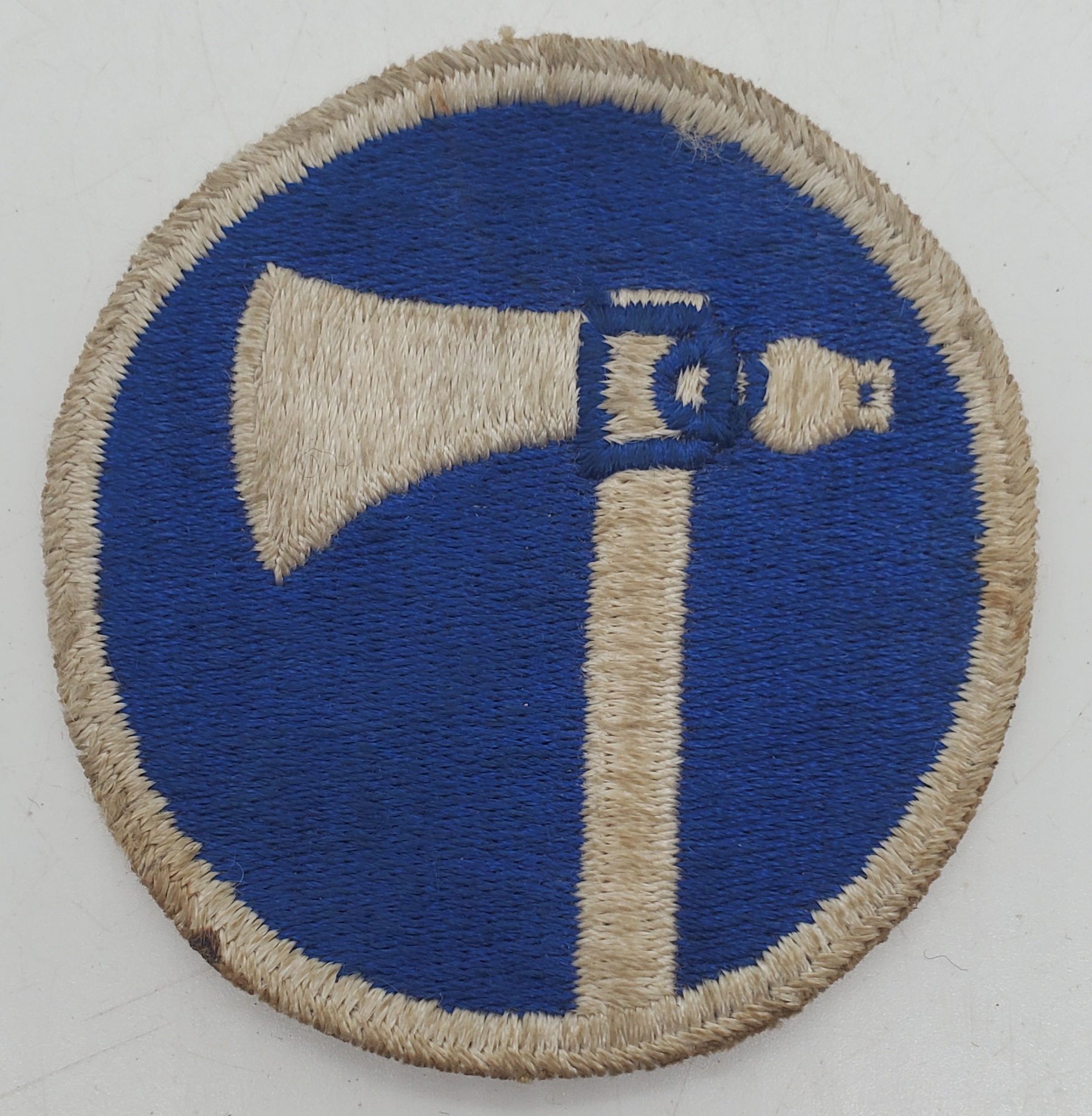 militaria : Patch 19ème corps d'armée US WW2