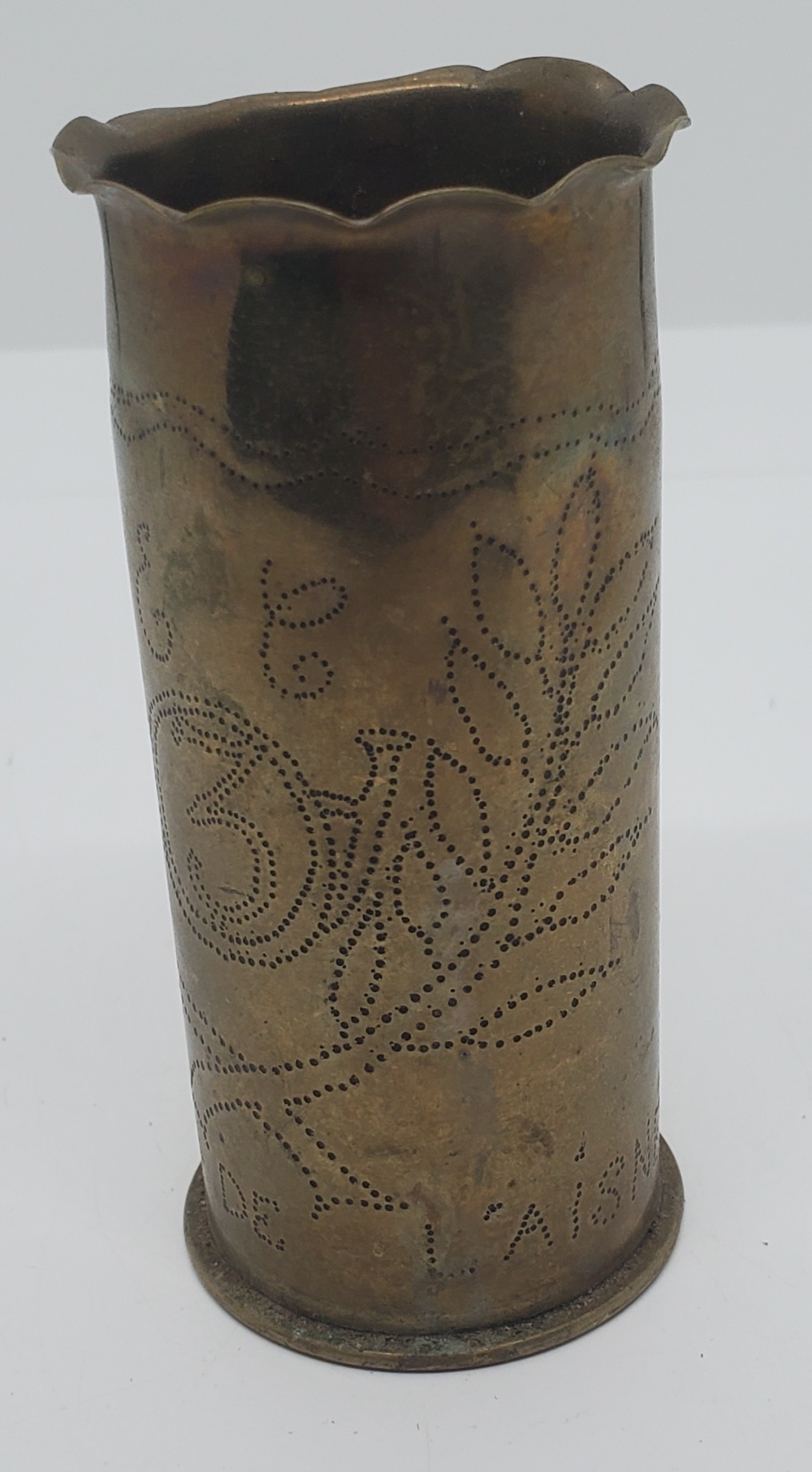 militaria : Vase art de tranchée FR WW1